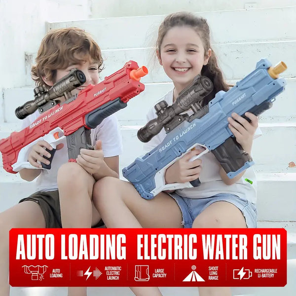 Electric Water blaster for Kids, Auto Loading Water Blaster Toy