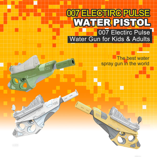 007 Electirc Pulse Water Gun for Kids & Adults