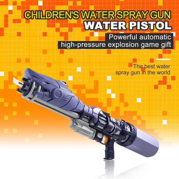 Extra large water blaster spray high-pressure pull-out large capacity children's toys, complimentary goggles