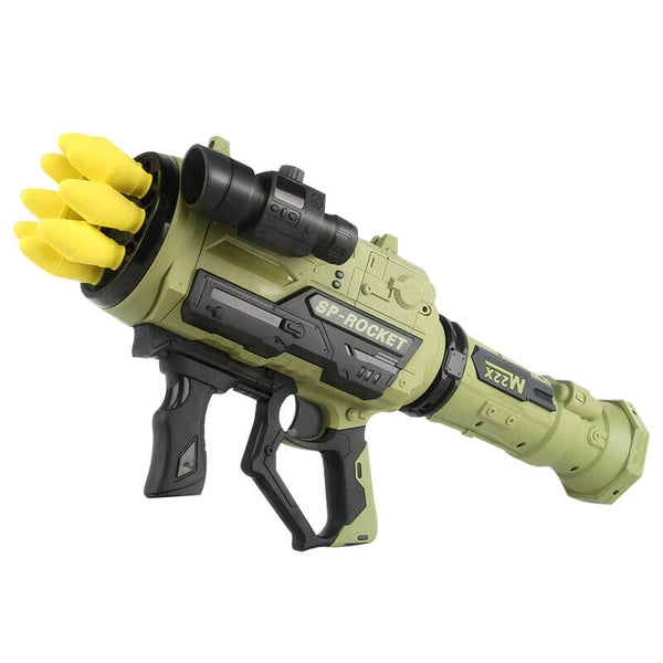 M22X 8-Hole Semi-Auto Rocket Launcher EVA Dart Blaster-Biu Blaster-Uenel