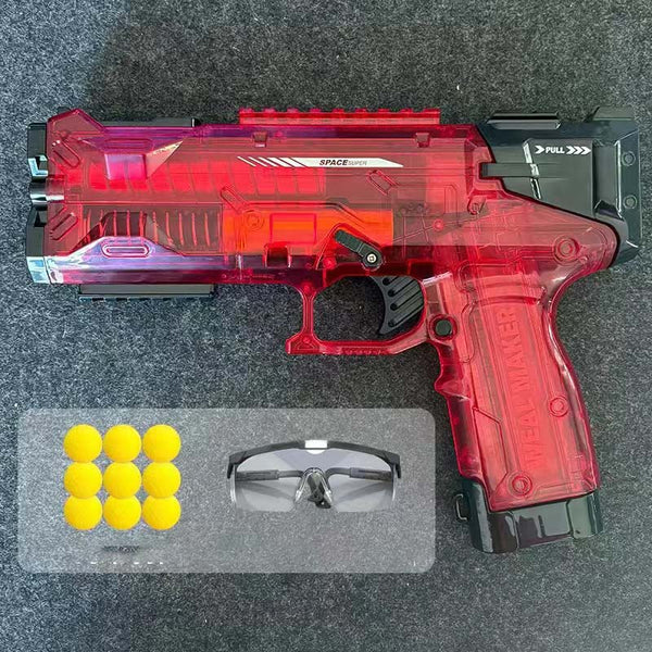 Ice Blast Manual Transparent Foam Ball Blaster