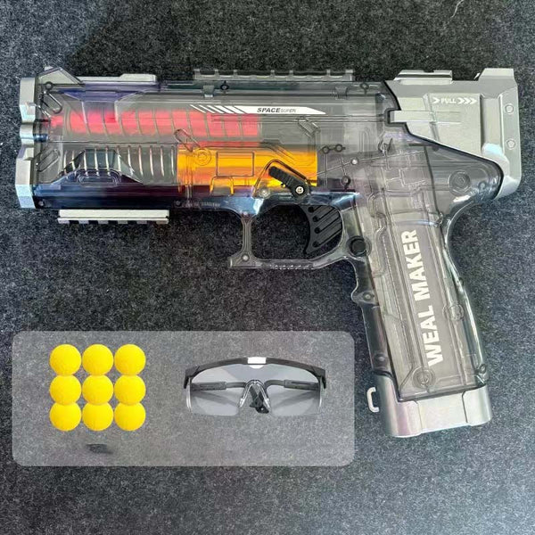 Ice Blast Manual Transparent Foam Ball Blaster