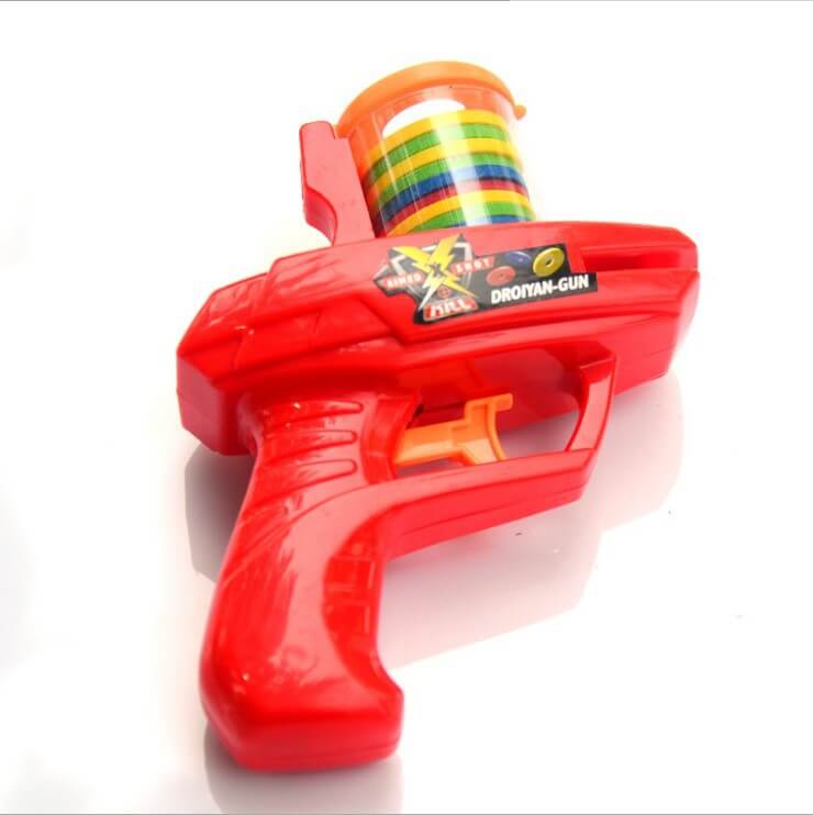 Children Classic Foam Disc Launcher Zip Shot Shooter Toy-Biu Blaster-Uenel
