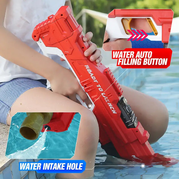 Electric Water blaster for Kids, Auto Loading Water Blaster Toy