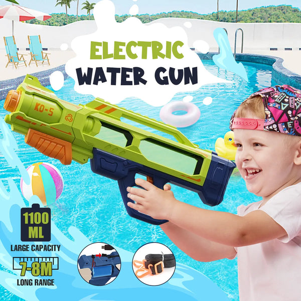 KO-05 Electric Automatic Water Gun Soaker Squirt High Capacity 1100ml