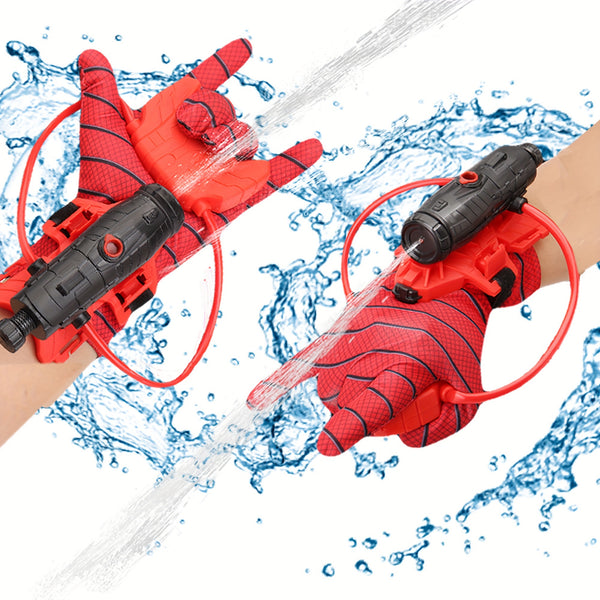 Spider Web Shooters Toy Water blaster Wrist Launcher With Glove, Hero Wrist Water Blaster Sprayer Set, Water Pistol, Cosplay Spider Shooters Game, Christmas Halloween Gift