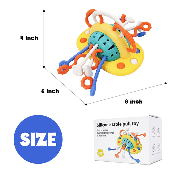 Baby Toys High Chair Toys with Suction Cup Toddler Toys for 6 12 Month Montessori Toy for 1 Year