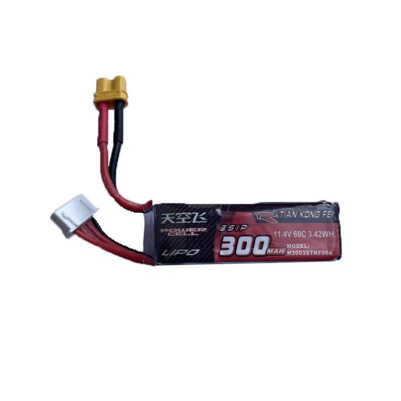 300mah XT30 Plug Lipo Battery 11.1v 60C-Biu Blaster-Uenel