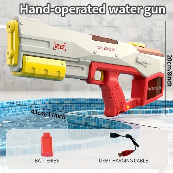 Electric Water blaster That Can Absorb Water By Itself