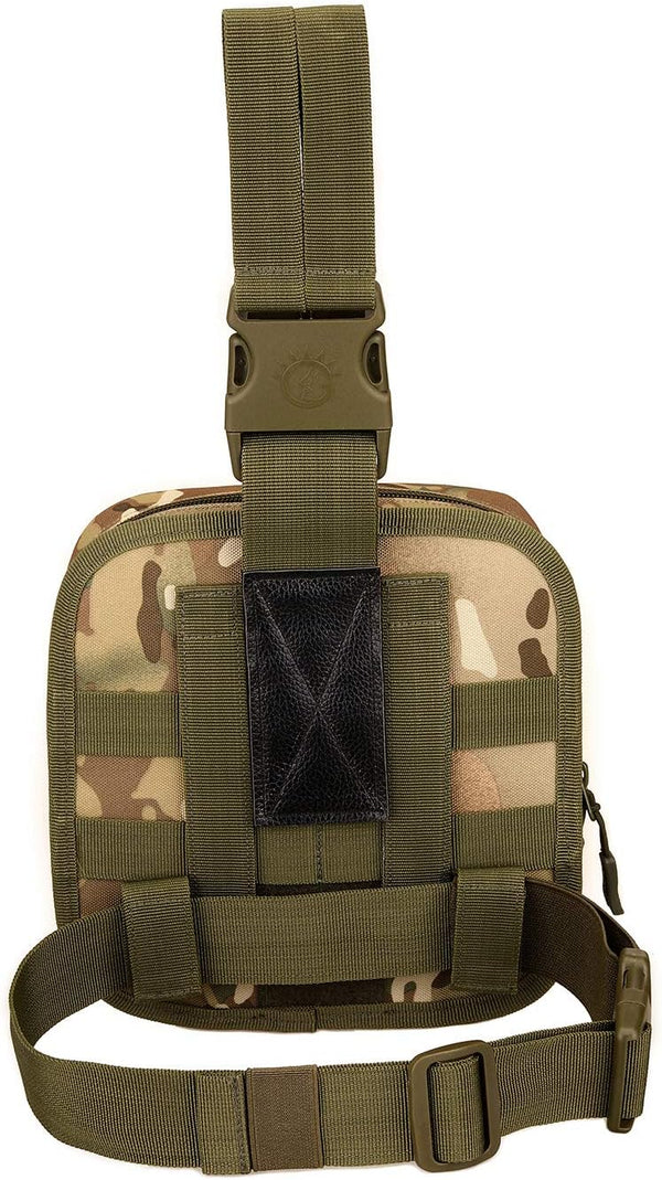 A017 Drop Leg Medical Bag Tactical Leg Pouch-Biu Blaster-Uenel