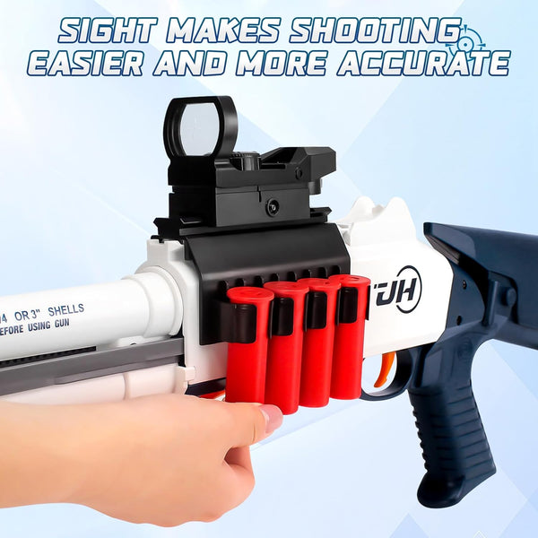 JH2027 XM1014 Shell Ejection Throwing Manual Blaster For Kids Outdoor Gift(US stock)