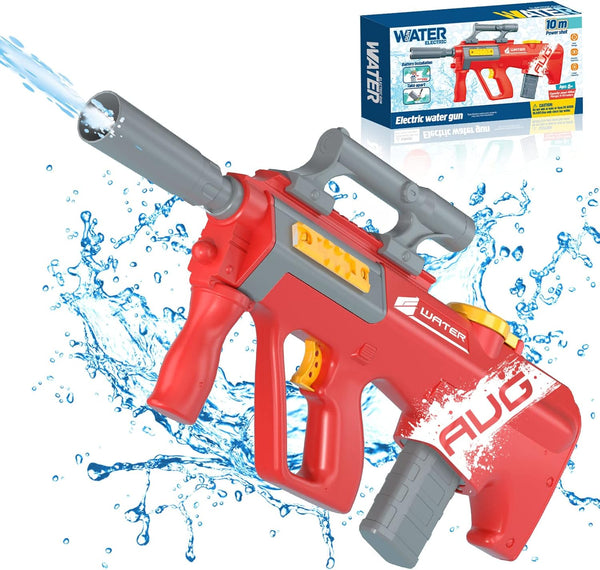 Electric Water Gun,Automatic Squirt Gun with 32 Ft Long Rang,500CC Capacity Super Water Blaster for Swimming Pool Beach,Summer Kids Toys for Adults & Kids Ages 8-12