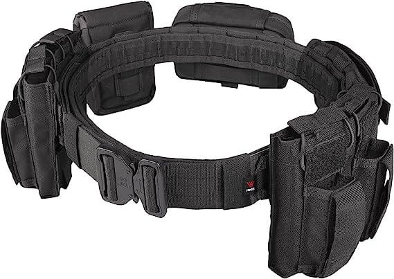 7 in 1 Tactical Belt Law Enforcement Police Utility Duty Belt-Biu Blaster-Uenel