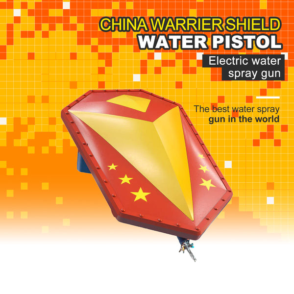 Electric Auto Refill China Warrier Shield Water Gun with Balls