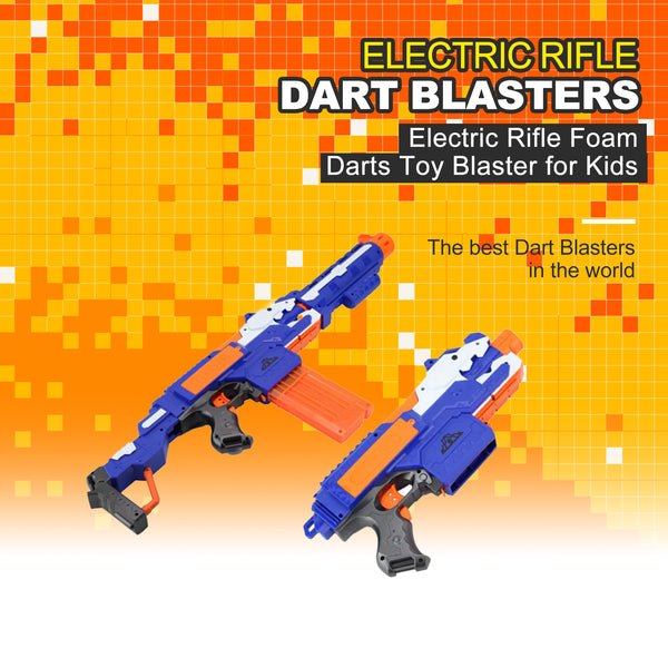 Electric Rifle Foam Darts Toy Blaster for Kids