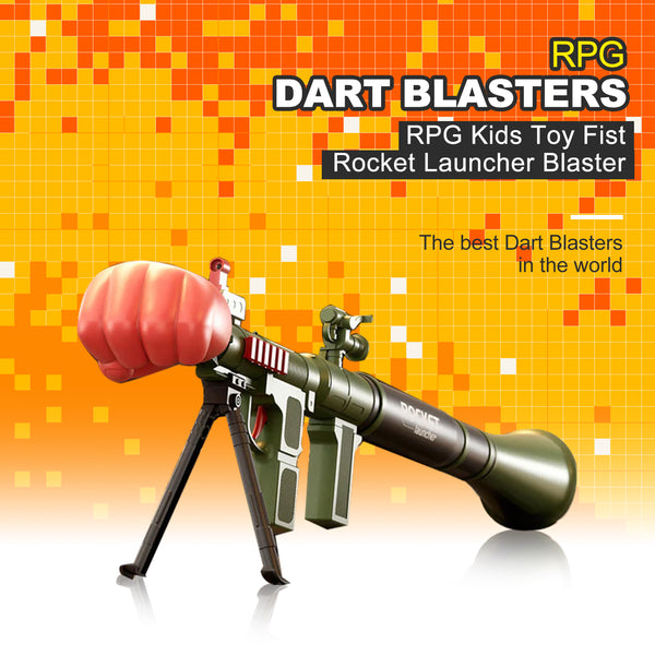 RPG Kids Toy Fist Rocket Launcher Blaster