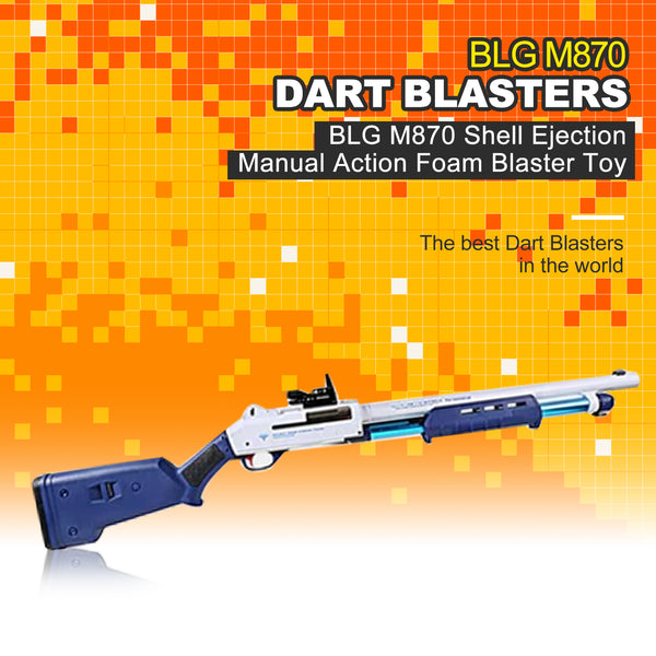 BLG M870 Shell Ejection Manual Action Foam Blaster Toy