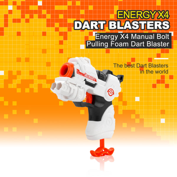 Energy X4 Manual Bolt Pulling Foam Dart Blaster