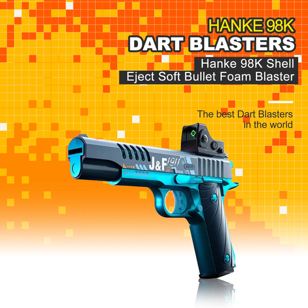 JF M1911 Electric Blowback Foam Disc Blaster