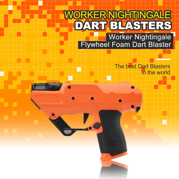 Worker Nightingale Flywheel Foam Dart Blaster