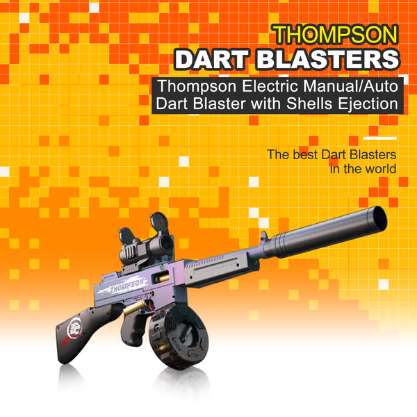 Thompson Electric Manual/Auto Dart Blaster with Shells Ejection