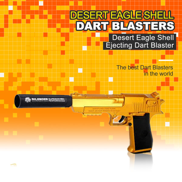 Desert Eagle Shell Ejecting Dart Blaster