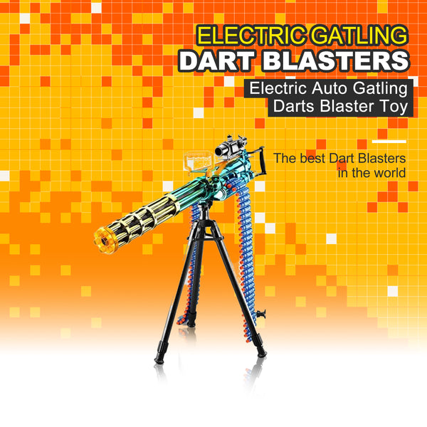 Electric Auto Gatling Darts Blaster Toy