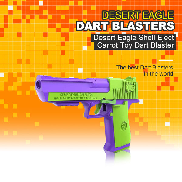 Desert Eagle Shell Eject Carrot Toy Dart Blaster