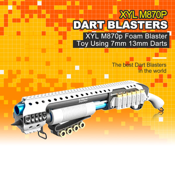 XYL M870p Foam Blaster Toy Using 7mm 13mm Darts