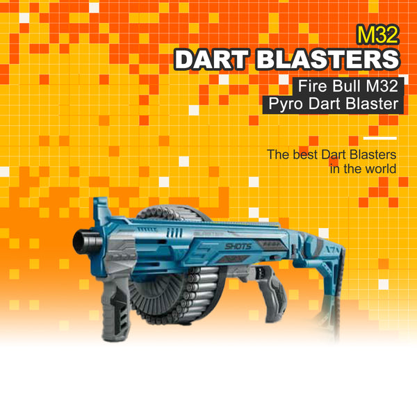 Fire Bull M32 Pyro Dart Blaster