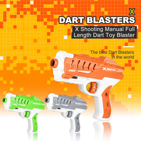 X Shooting Manual Full Length Dart Toy Blaster