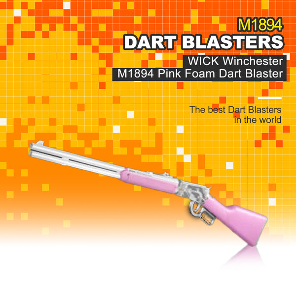 WICK Winchester M1894 Pink Foam Dart Blaster