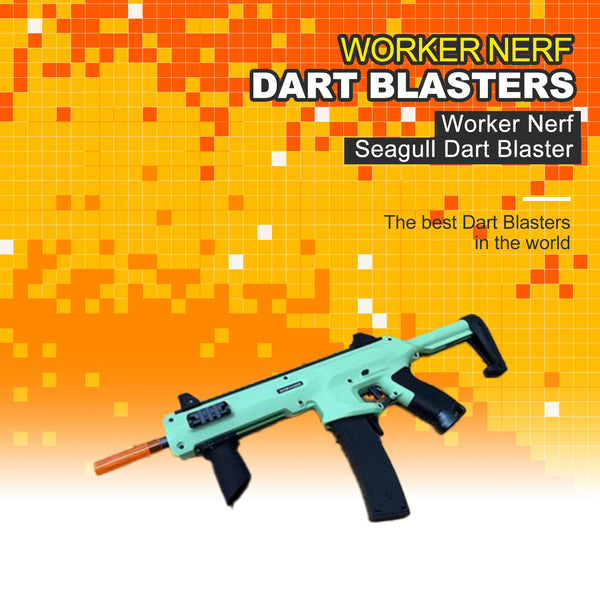 Worker Nerf Seagull Dart Blaster