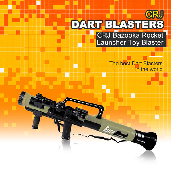 CRJ Bazooka Rocket Launcher Toy Blaster