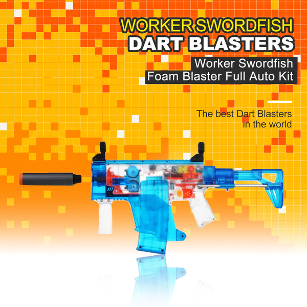 Worker Swordfish Foam Blaster Full Auto Kit