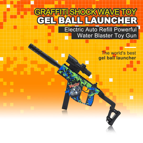 Manual Vector Graffiti Gel Ball Blaster Toy