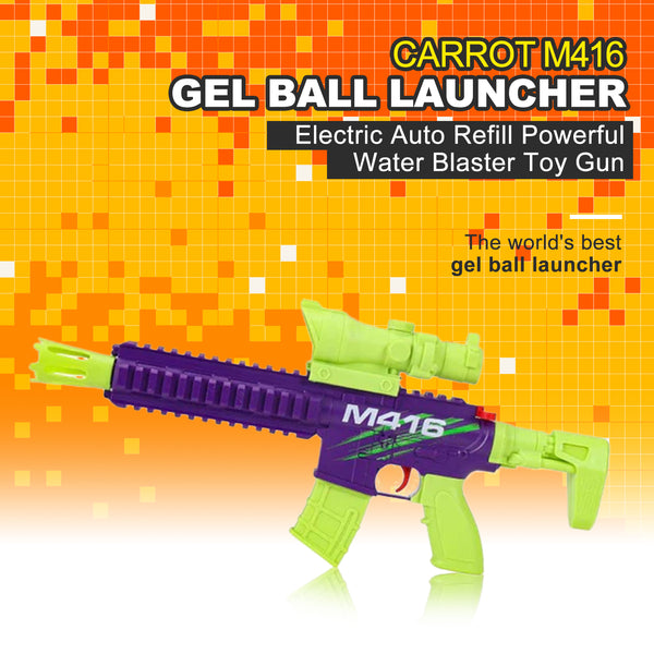 Carrot M416 Manual Reload Gel Ball Blaster Kids Toy