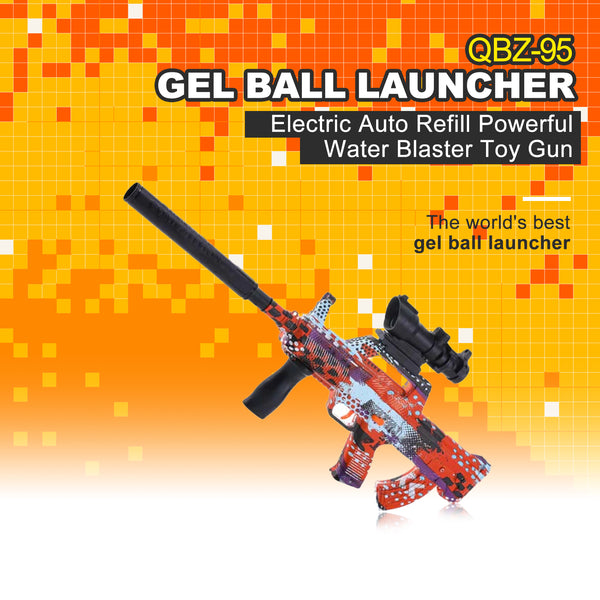 Electric Manual/Auto Bullpup QBZ-95 Gel Ball Blaster