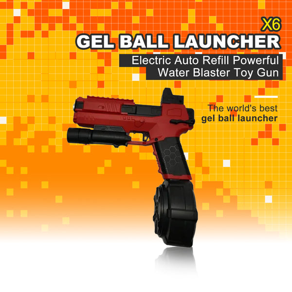 New Electric Full Auto Nylon X6 Gel Ball Blaster(US stock)