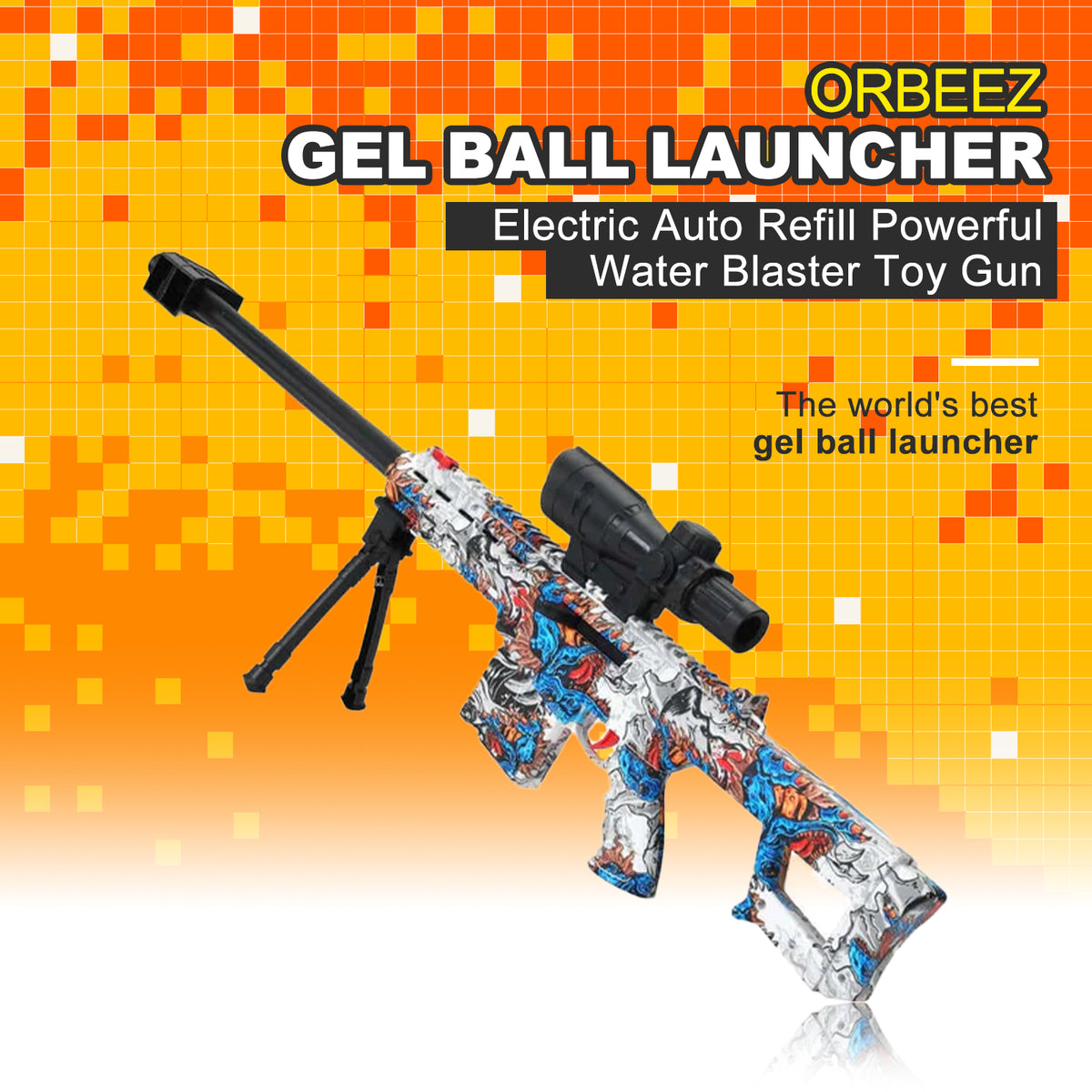 Barrett Manual Loading Orbeez Gun Kids Gel Ball Blaster – Biu Blaster