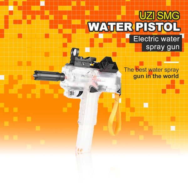 Electric UZI SMG Water Blaster Toy Gun – Biu Blaster