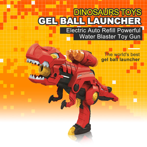 Dinosaurs Hopper Fed Orbeez Toy Gun Manual Dart Blaster 2in1