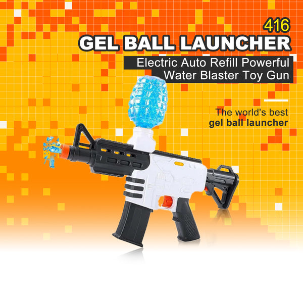 Electric Mini 416 Powerful Hopper-Fed Gel Ball Blaster(US stock)