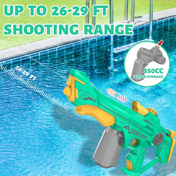 Electric Water Gun,Squirt blaster for Kids Adults,26-29Ft Range