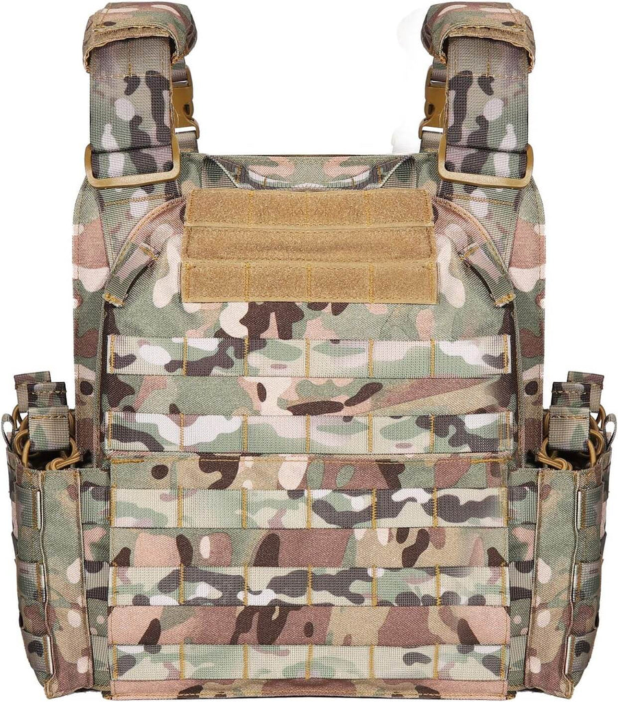 YAKEDA TACTICAL VEST QUICK RELEASE STYLE COYOTE - Airsoft Defence