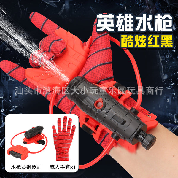 Spider Web Shooters Toy Water blaster Wrist Launcher With Glove, Hero Wrist Water Blaster Sprayer Set, Water Pistol, Cosplay Spider Shooters Game, Christmas Halloween Gift