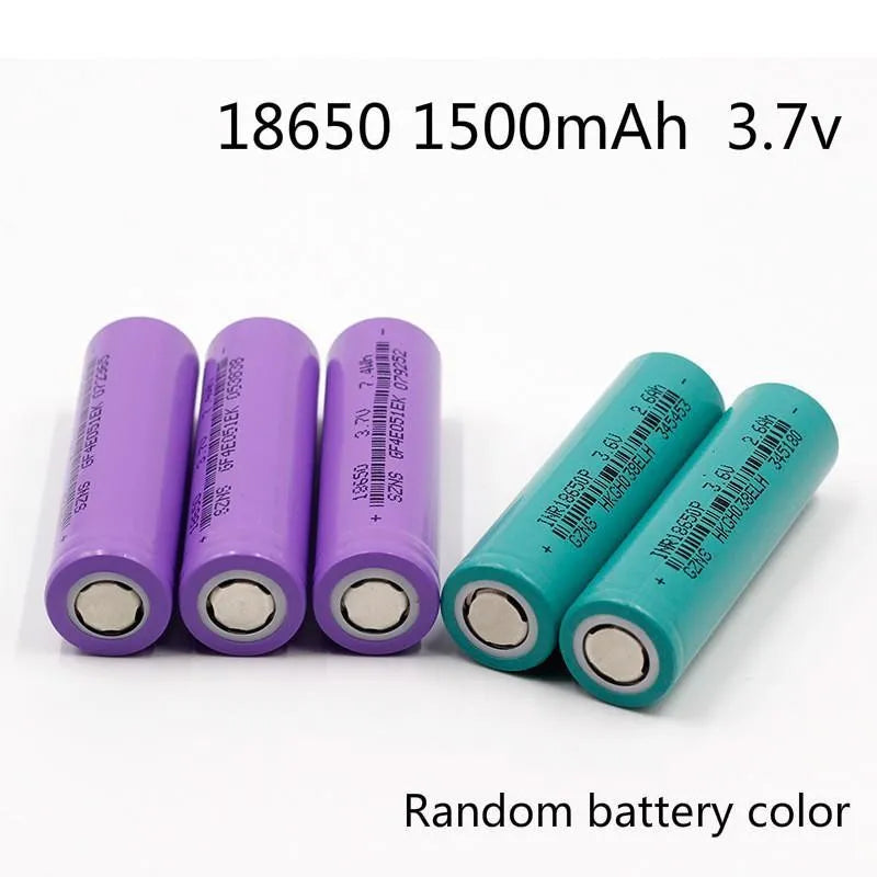 Rechargeable 18650 Battery 1500mAh 3.7V-Biu Blaster-Uenel