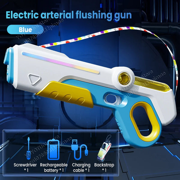 New Electric Water Gunner Self Integrated Fully Automatic Illuminating Large blaster