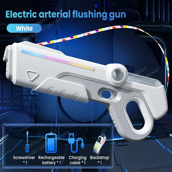 New Electric Water Gunner Self Integrated Fully Automatic Illuminating Large blaster