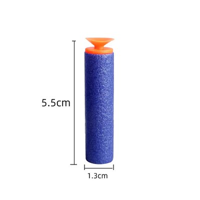 5.5cm Length EVA Foam Darts-Biu Blaster-suction tip-1 pack-Uenel